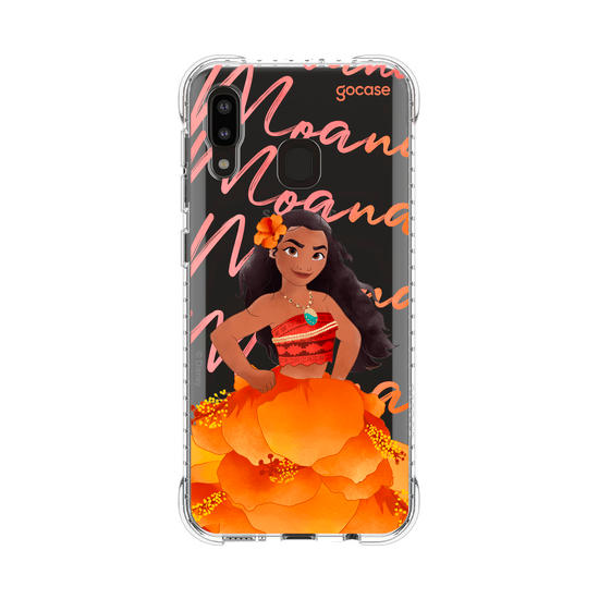 Capinha para celular  Princesas - Moana Floral Dress