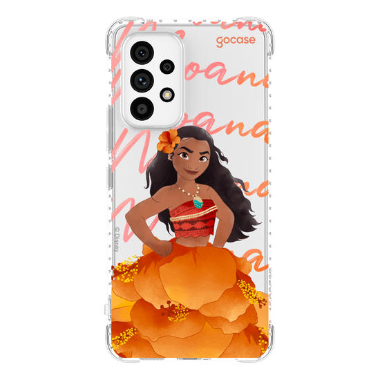 Capinha para celular  Princesas - Moana Floral Dress