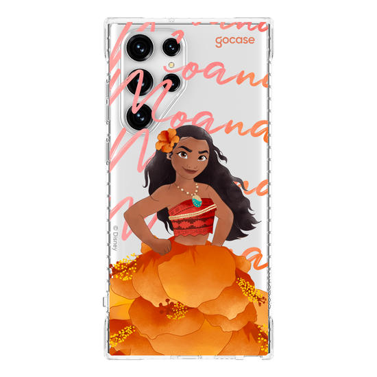 Capinha para celular  Princesas - Moana Floral Dress