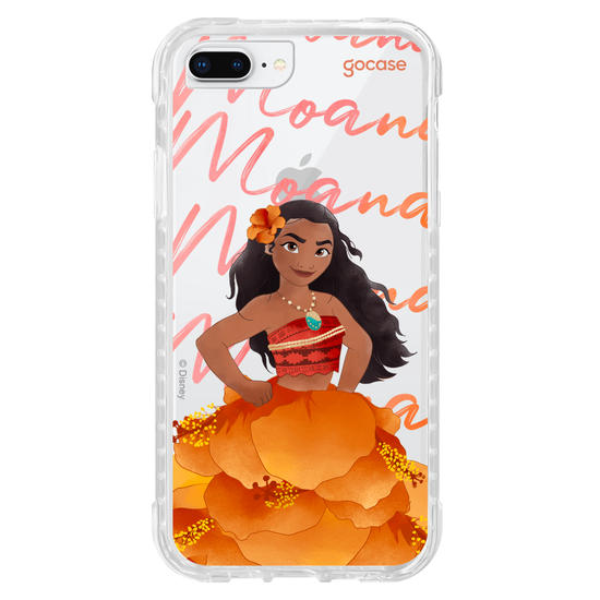 Capinha para celular  Princesas - Moana Floral Dress