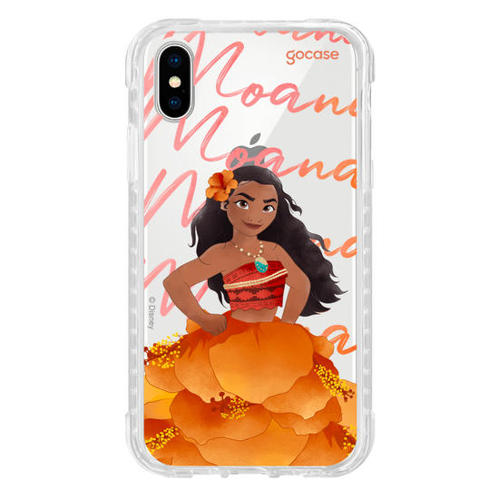 Capinha para celular  Princesas - Moana Floral Dress