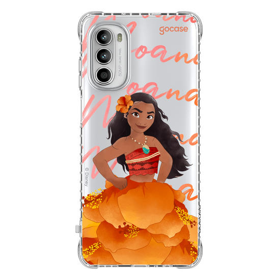Capinha para celular  Princesas - Moana Floral Dress