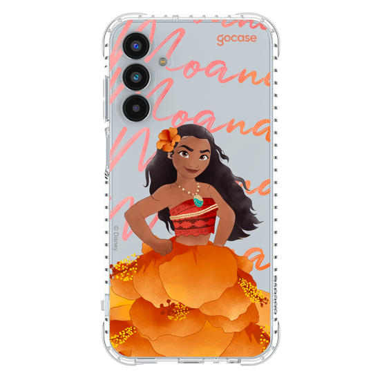 Capinha para celular  Princesas - Moana Floral Dress