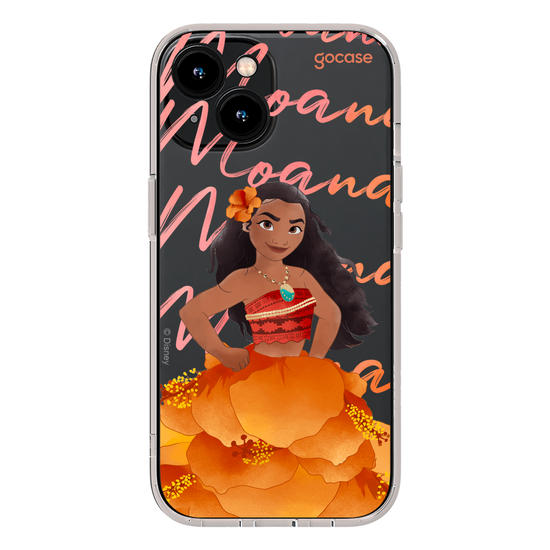 Capinha para celular  Princesas - Moana Floral Dress