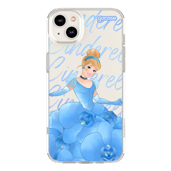 Capinha para celular  Princesas - Cinderela Floral Dress