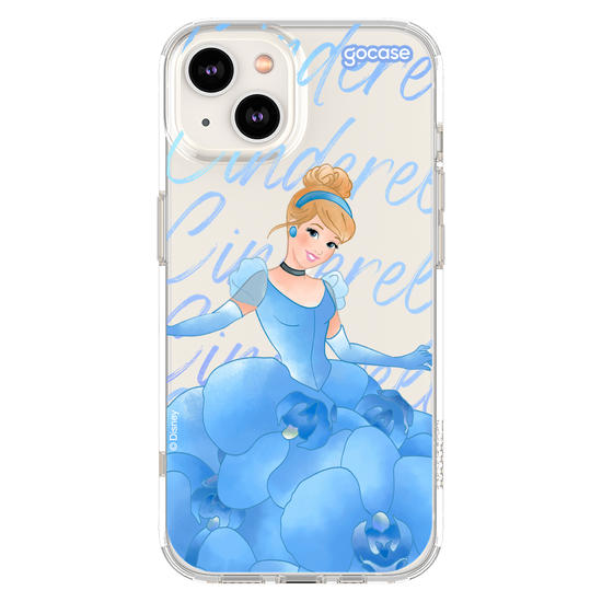 Capinha para celular  Princesas - Cinderela Floral Dress