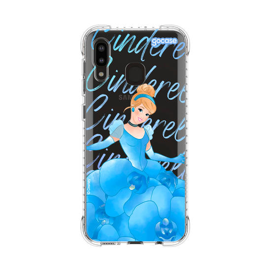 Capinha para celular  Princesas - Cinderela Floral Dress