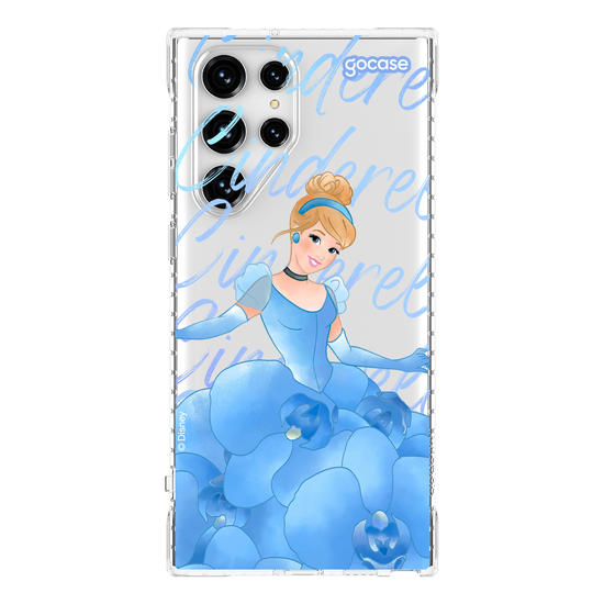 Capinha para celular  Princesas - Cinderela Floral Dress