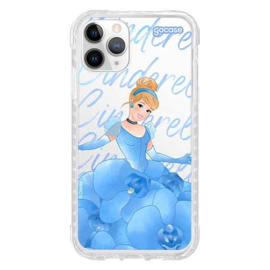 Capinha para celular  Princesas - Cinderela Floral Dress