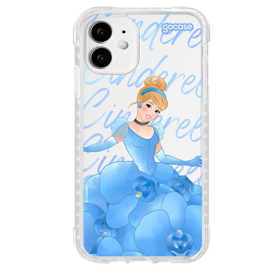 Capinha para celular  Princesas - Cinderela Floral Dress