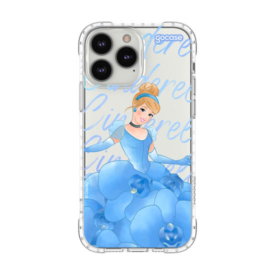 Capinha para celular  Princesas - Cinderela Floral Dress