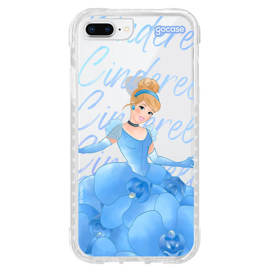 Capinha para celular  Princesas - Cinderela Floral Dress