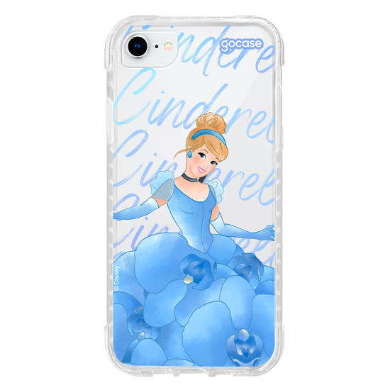 Capinha para celular  Princesas - Cinderela Floral Dress