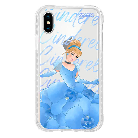 Capinha para celular  Princesas - Cinderela Floral Dress