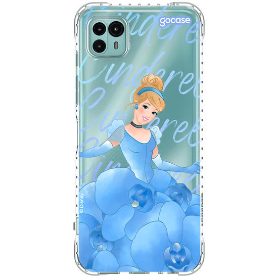 Capinha para celular  Princesas - Cinderela Floral Dress