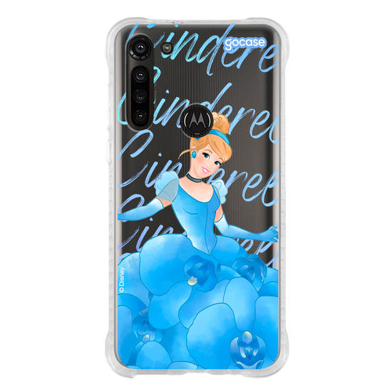 Capinha para celular  Princesas - Cinderela Floral Dress