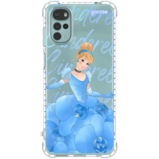Capinha para celular  Princesas - Cinderela Floral Dress