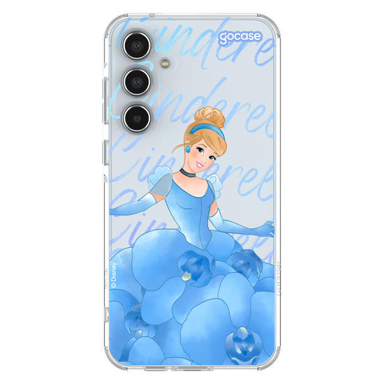Capinha para celular  Princesas - Cinderela Floral Dress