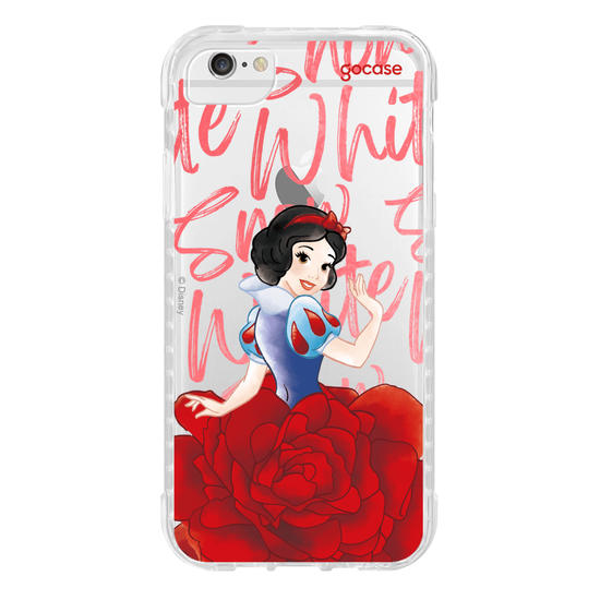 Capinha para celular  Princesas - Branca de Neve Floral Dress