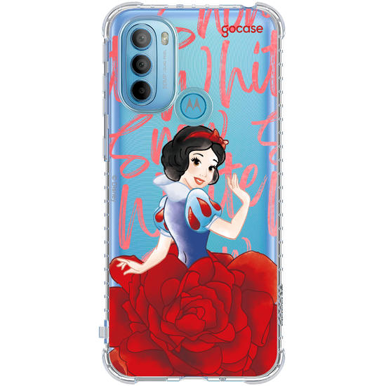 Capinha para celular  Princesas - Branca de Neve Floral Dress