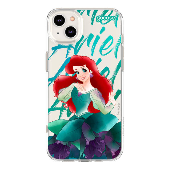 Capinha para celular  Princesas - Ariel Floral Dress
