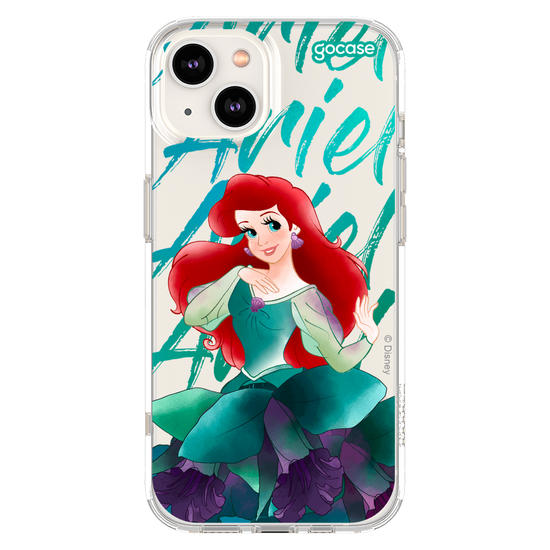 Capinha para celular  Princesas - Ariel Floral Dress