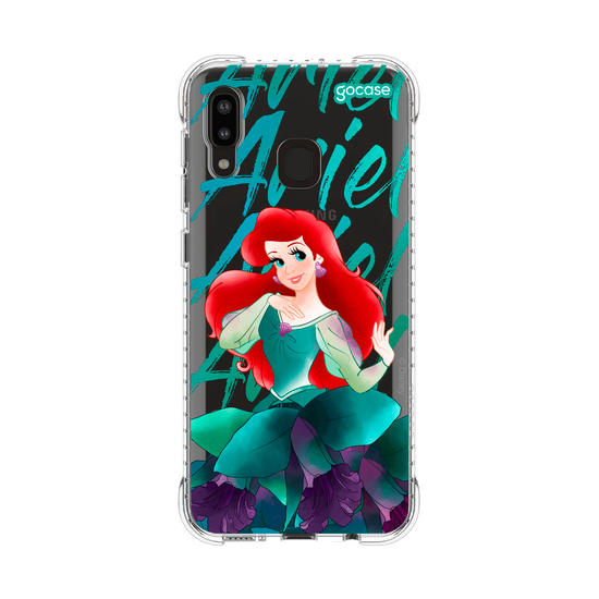 Capinha para celular  Princesas - Ariel Floral Dress