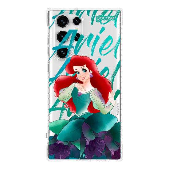 Capinha para celular  Princesas - Ariel Floral Dress