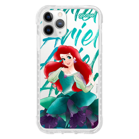 Capinha para celular  Princesas - Ariel Floral Dress