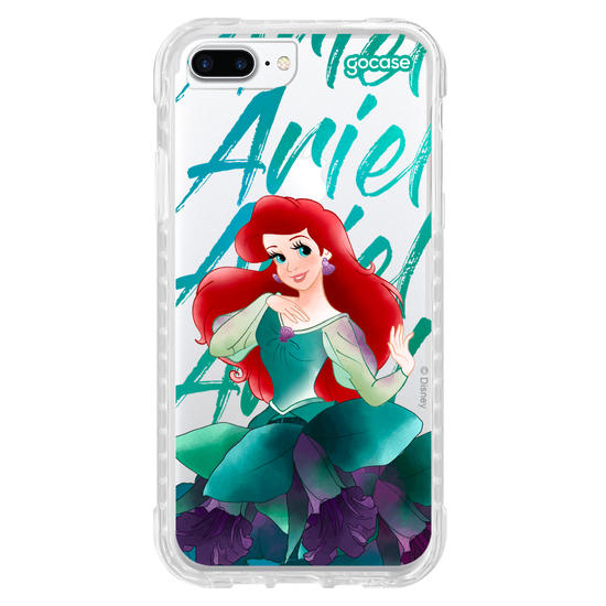 Capinha para celular  Princesas - Ariel Floral Dress