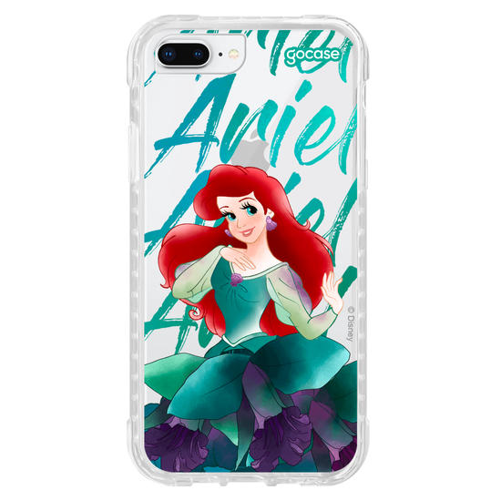 Capinha para celular  Princesas - Ariel Floral Dress