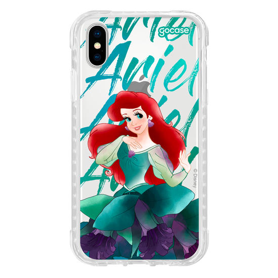 Capinha para celular  Princesas - Ariel Floral Dress
