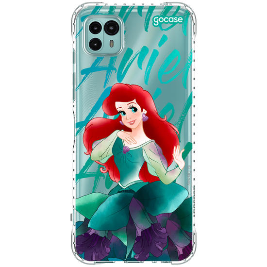 Capinha para celular  Princesas - Ariel Floral Dress