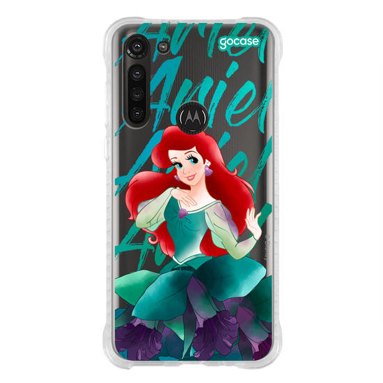 Capinha para celular  Princesas - Ariel Floral Dress