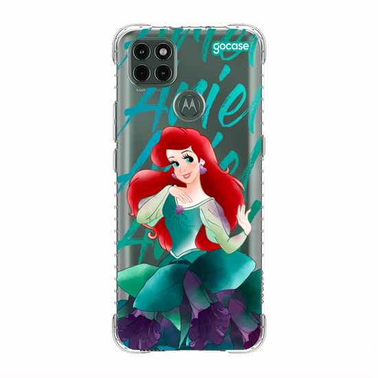 Capinha para celular  Princesas - Ariel Floral Dress
