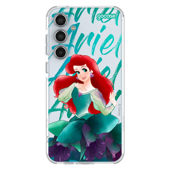 Capinha para celular  Princesas - Ariel Floral Dress