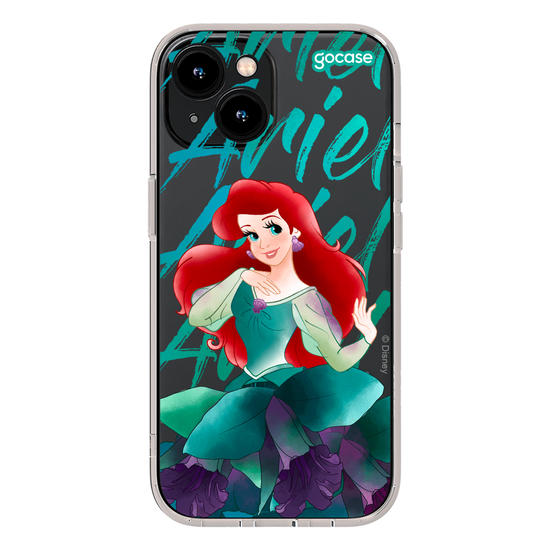 Capinha para celular  Princesas - Ariel Floral Dress