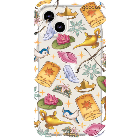 Capinha para celular Princesas - Elementos Pattern