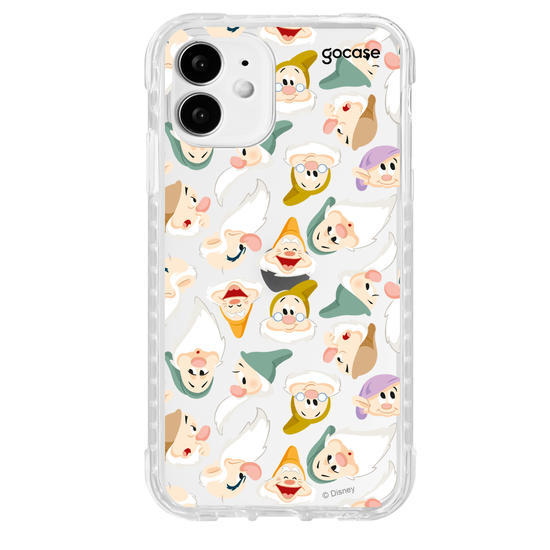 Capinha para celular Princesas -  Branca de Neve e os Sete Anões Pattern