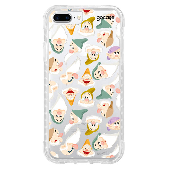 Capinha para celular Princesas -  Branca de Neve e os Sete Anões Pattern