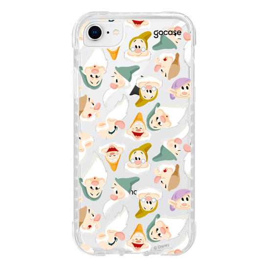 Capinha para celular Princesas -  Branca de Neve e os Sete Anões Pattern