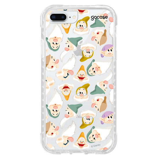 Capinha para celular Princesas -  Branca de Neve e os Sete Anões Pattern