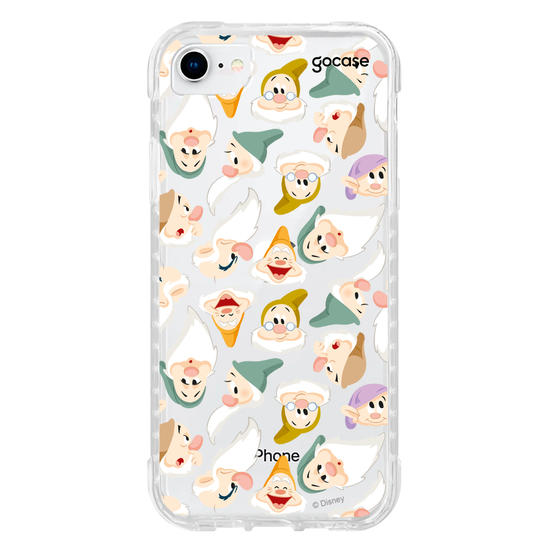Capinha para celular Princesas -  Branca de Neve e os Sete Anões Pattern