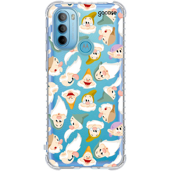 Capinha para celular Princesas -  Branca de Neve e os Sete Anões Pattern