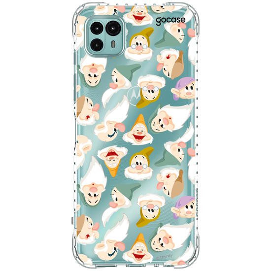 Capinha para celular Princesas -  Branca de Neve e os Sete Anões Pattern