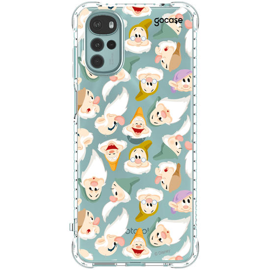 Capinha para celular Princesas -  Branca de Neve e os Sete Anões Pattern