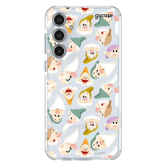 Capinha para celular Princesas -  Branca de Neve e os Sete Anões Pattern