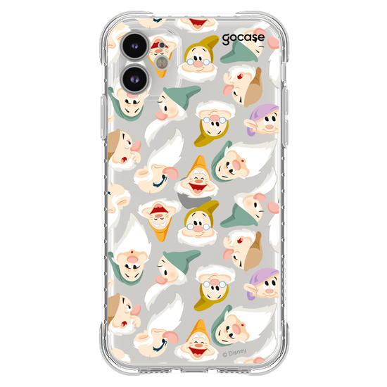 Capinha para celular Princesas -  Branca de Neve e os Sete Anões Pattern