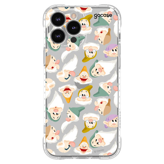 Capinha para celular Princesas -  Branca de Neve e os Sete Anões Pattern