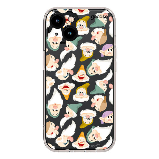Capinha para celular Princesas -  Branca de Neve e os Sete Anões Pattern